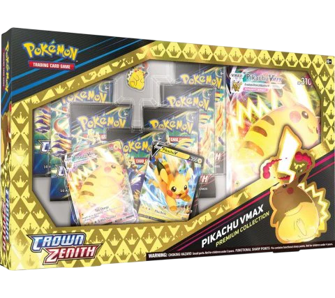 Pokémon Crown Zenith Pikachu VMAX Premium Collection USA Box